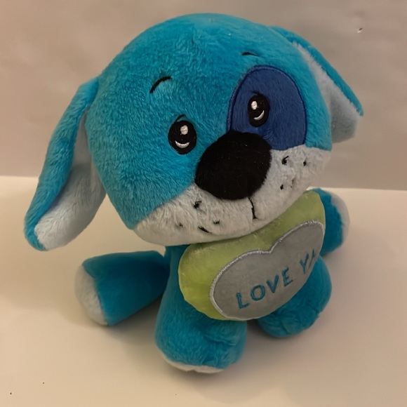 Dan Dee collection 8”  blue puppy stuffed plush animal. For 3 years up - Picture 16 of 17